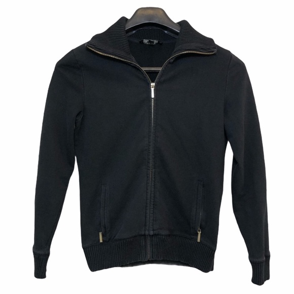 Talbots Petites Full Zip Black Jacket - Picture 1 of 6
